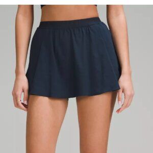 lululemon Narrow Waistband Tennis Skirt Navy Sz 10